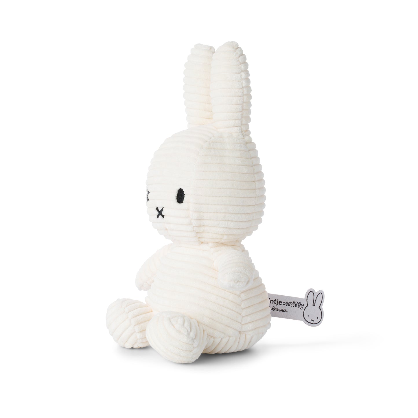 Bon Ton Toys - Nijntje corduroy offwhite 23 cm