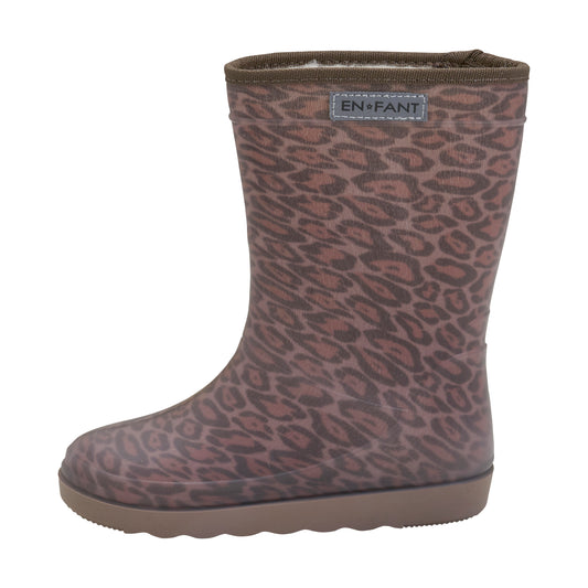En Fant Thermo Boots Pine Bark Print Kids