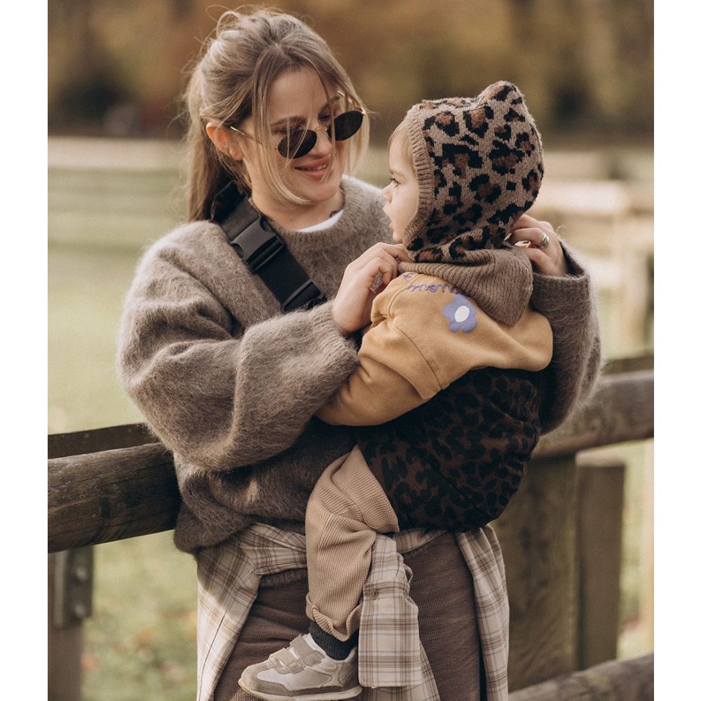 Wildride Carrier Peuterdraagzak Brown Leopard