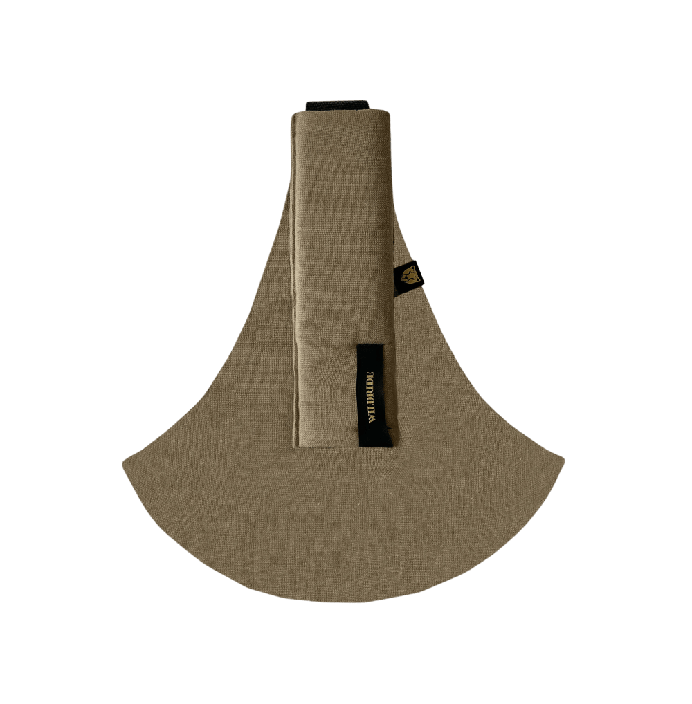 Wildride Carrier Peuterdraagzak Camel Linen – Little Wannahaves