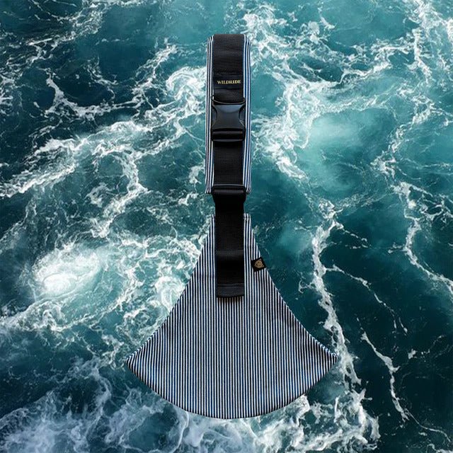 Wildride Carrier Peuterdraagzak Indigo Stripes – Little Wannahaves