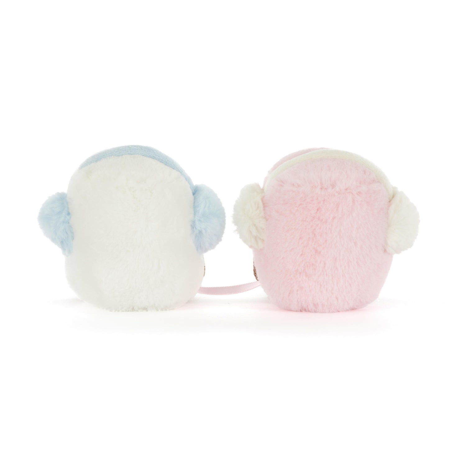 Jellycat Knuffel Amuseables Toastie Pink and White Marshmallows