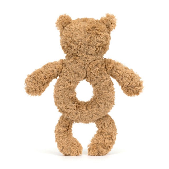 Jellycat Knuffel Bartholomew Bear Ring Rattle – Little Wannahaves