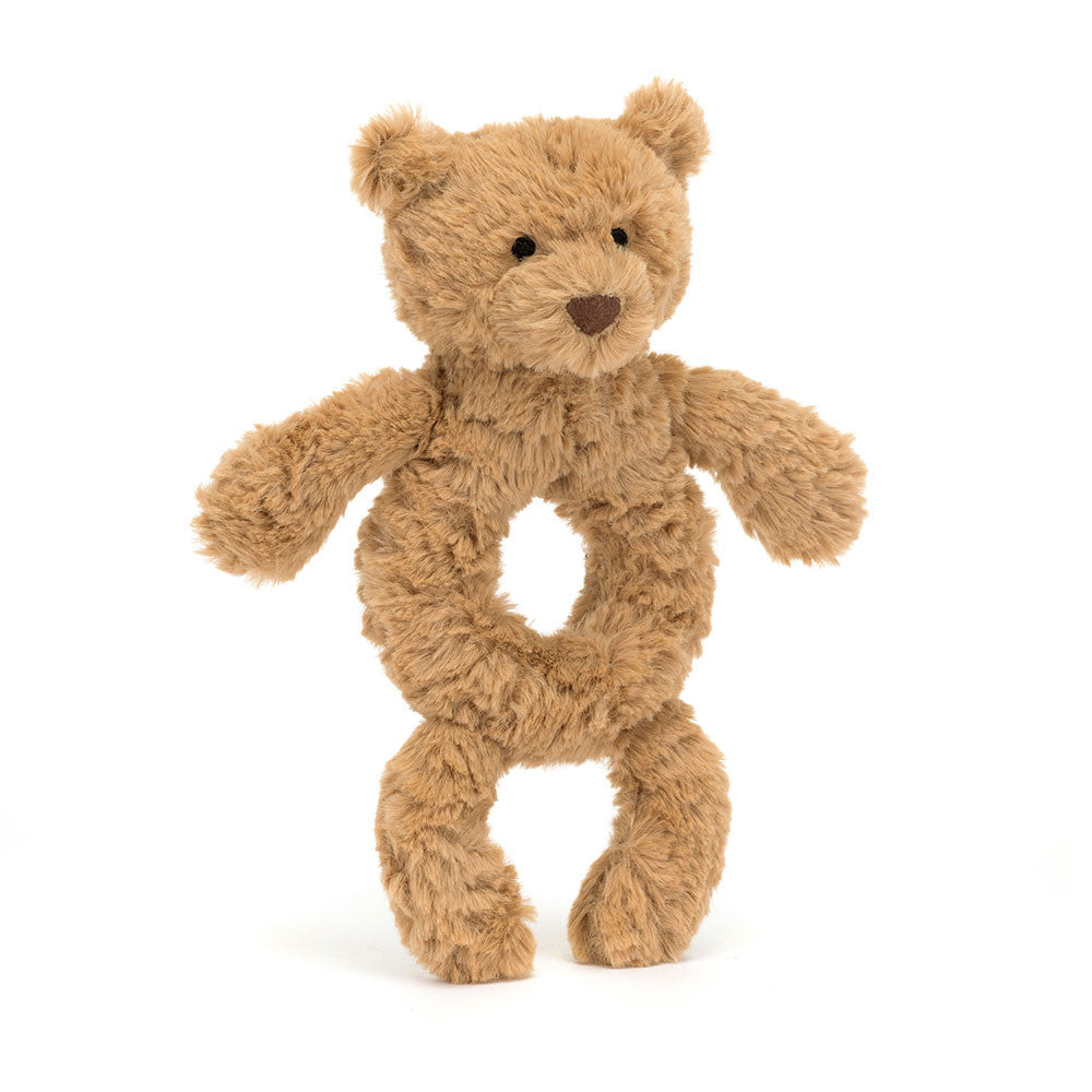Jellycat Knuffel Bartholomew Bear Ring Rattle