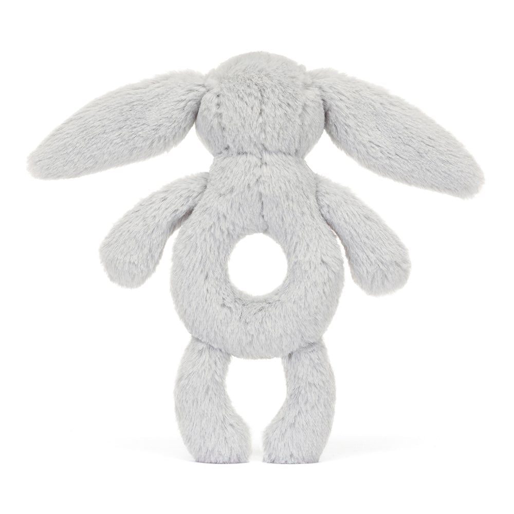 Jellycat Knuffel Bashful Silver Bunny Ring Rattle