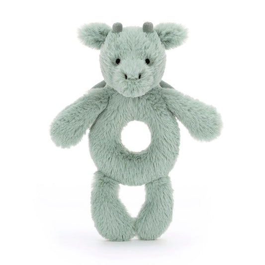 Jellycat Knuffel Bashful Dragon Ring Rattle