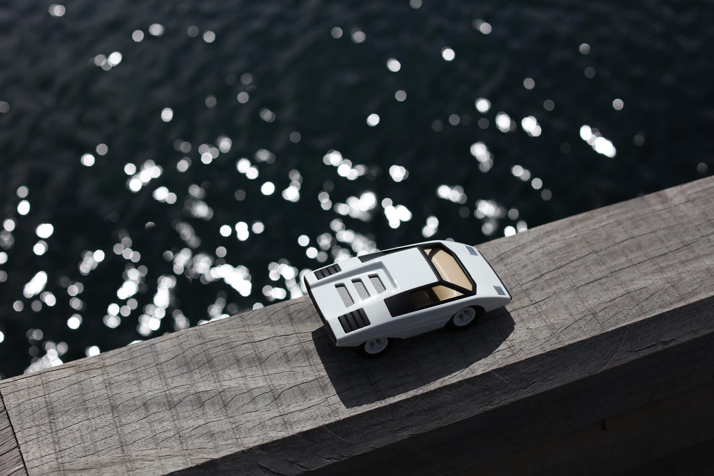 Playforever Speelgoedauto UFO Colomba Wit