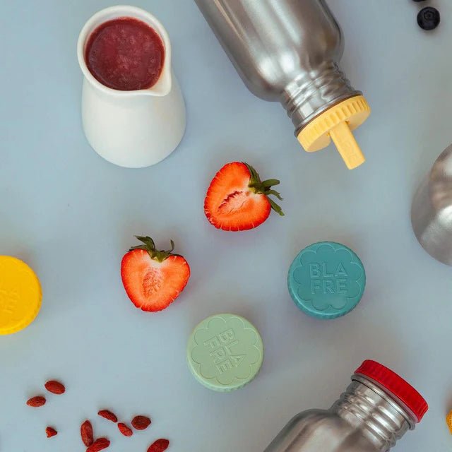 Blafre dop met tuit lichtgeel – Little Wannahaves