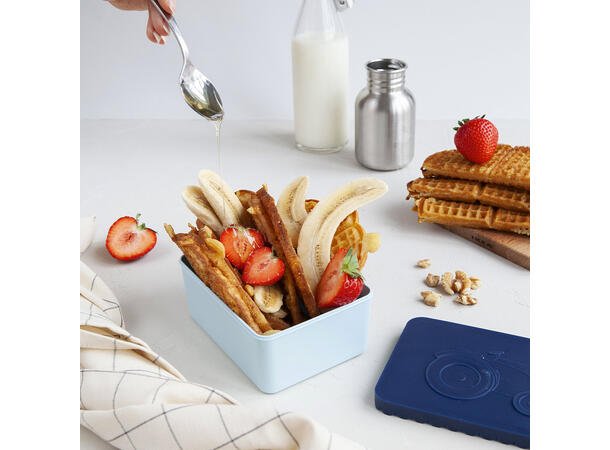 Blafre lunchbox tractor donkergroen (1 compartiment) – Little Wannahaves