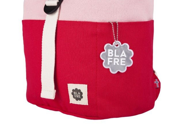 Blafre Roll - top rugzak 1 - 4 jaar rood + roze – Little Wannahaves
