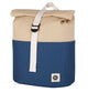 Blafre Roll-top rugzak 3-7 jaar blauw + beige