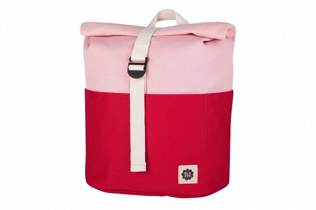 Blafre Roll-top rugzak 3-7 jaar rood + roze