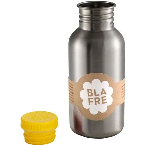 Blafre drinkfles RVS geel 500 ML – Little Wannahaves
