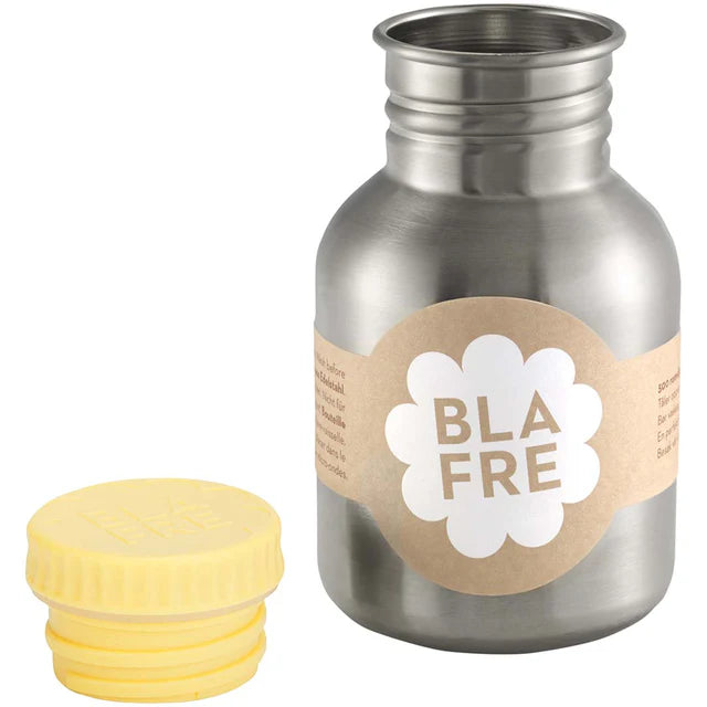 Blafre drinkfles RVS lichtgeel 300 ML