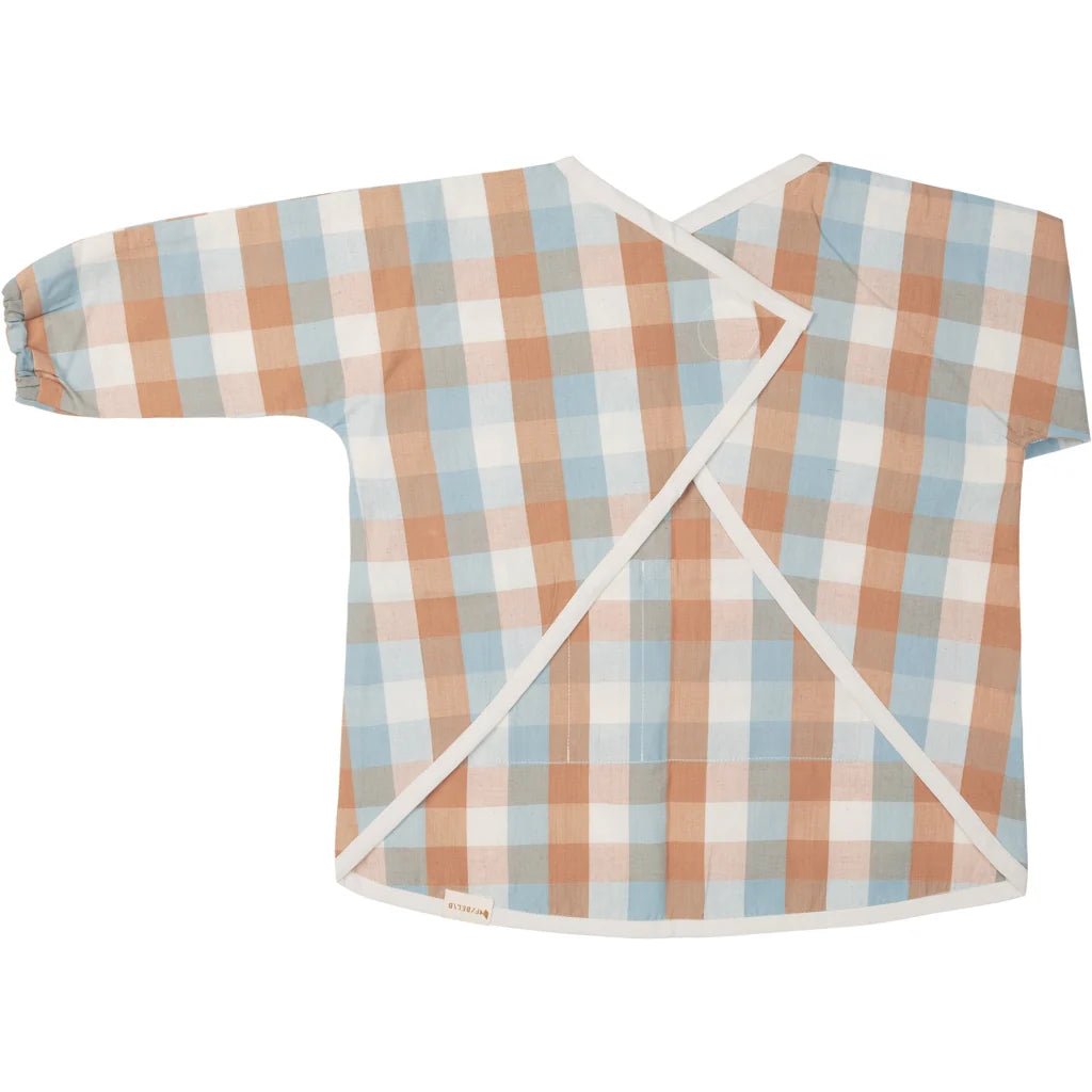 Fabelab Knoeischort Cottage Blue Checks 1 - 3 jaar – Little Wannahaves