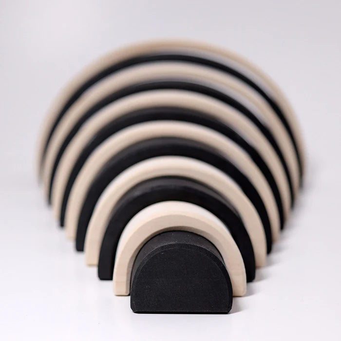 Grimm's Houten Regenboog Monochroom Groot