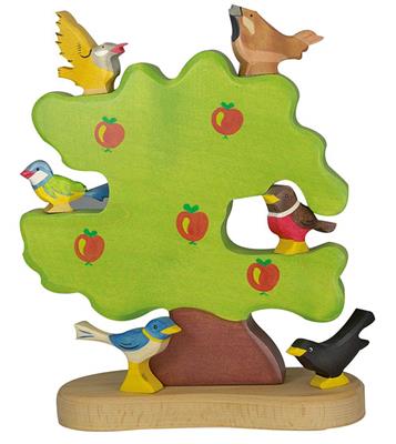 Holztiger Houten Appelboom voor vogels – Little Wannahaves