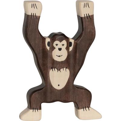 Holztiger Houten Chimpansee – Little Wannahaves
