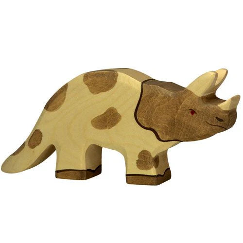 Holztiger Houten Triceratops