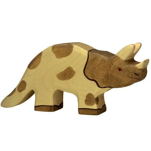 Holztiger Houten Triceratops – Little Wannahaves