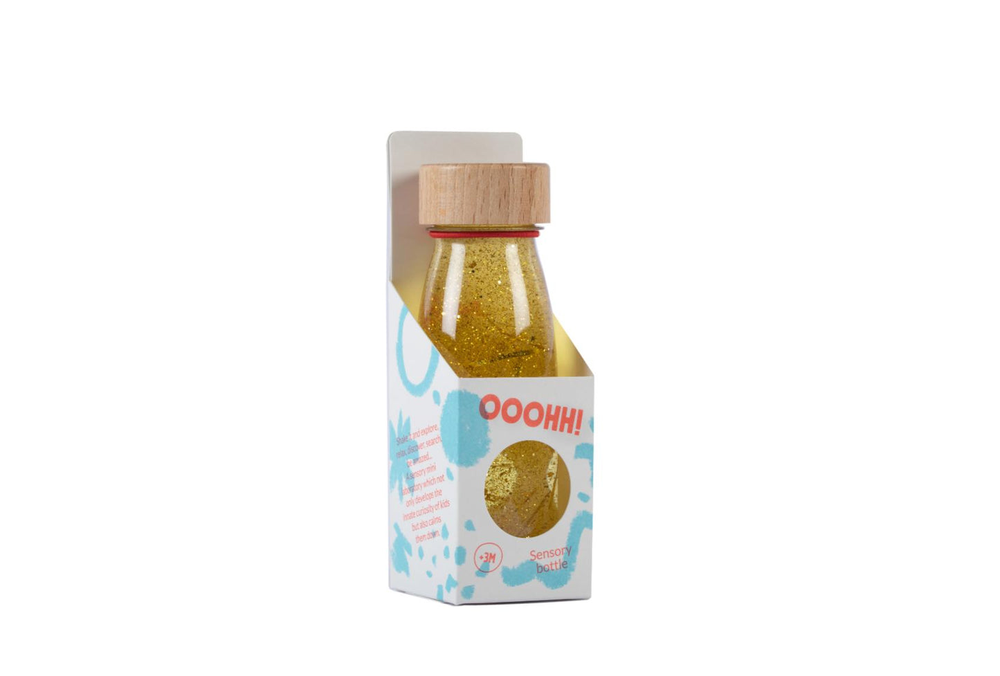 Petit Boum Sensorische Fles Goud – Little Wannahaves