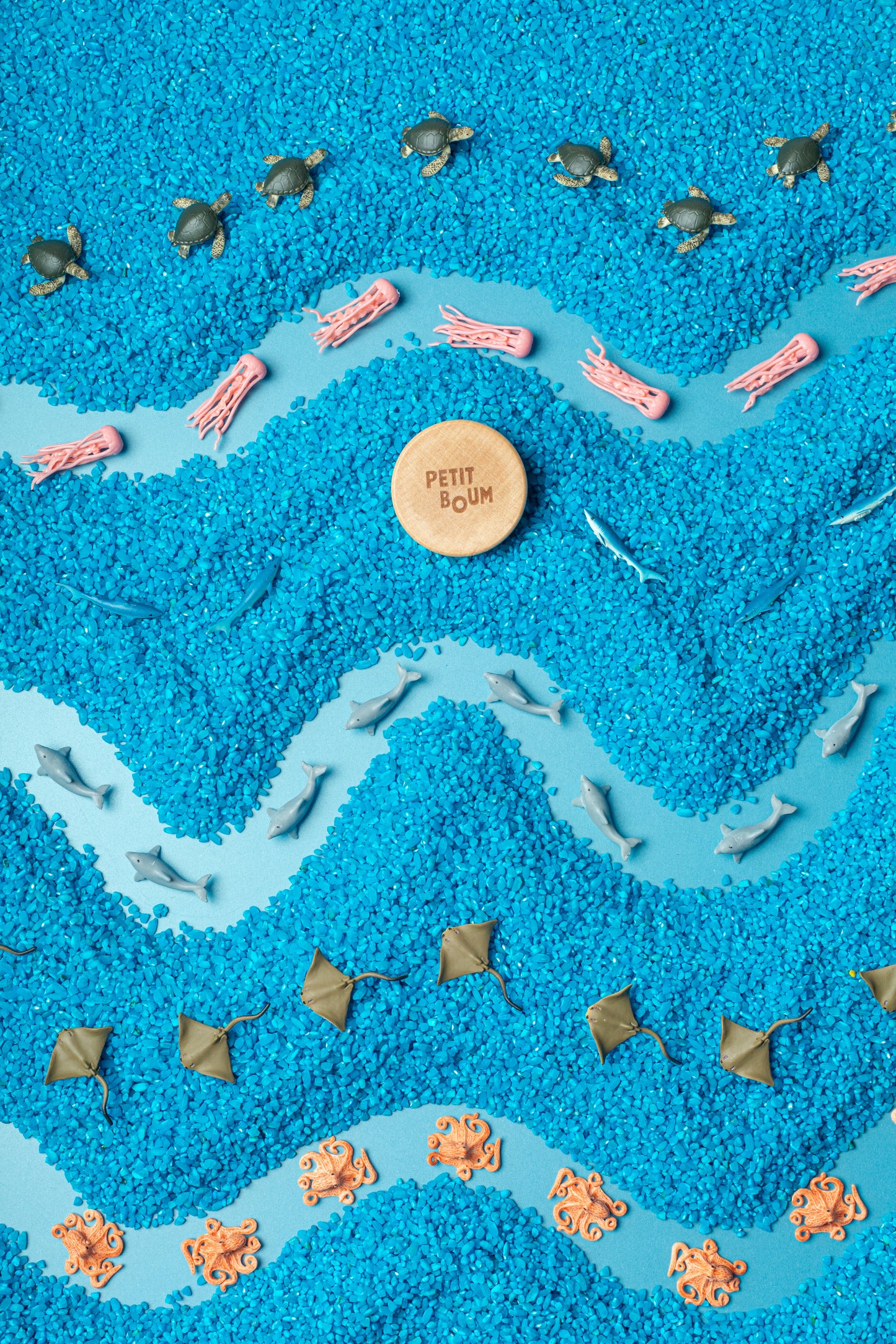 Petit Boum Sensorische Fles Zee