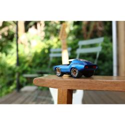 Playforever Speelgoedauto Leadbelly Sonny Blauw