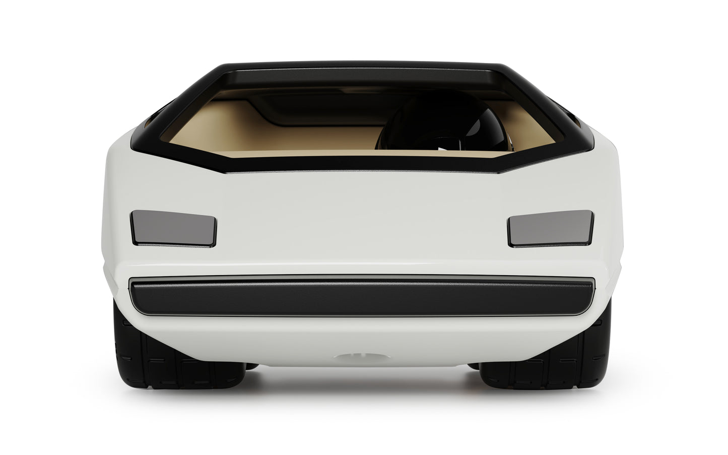 Playforever Speelgoedauto UFO Colomba Wit