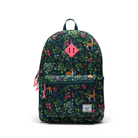 Herschel Rugtas Heritage Youth Deer Woodland Dark Sea