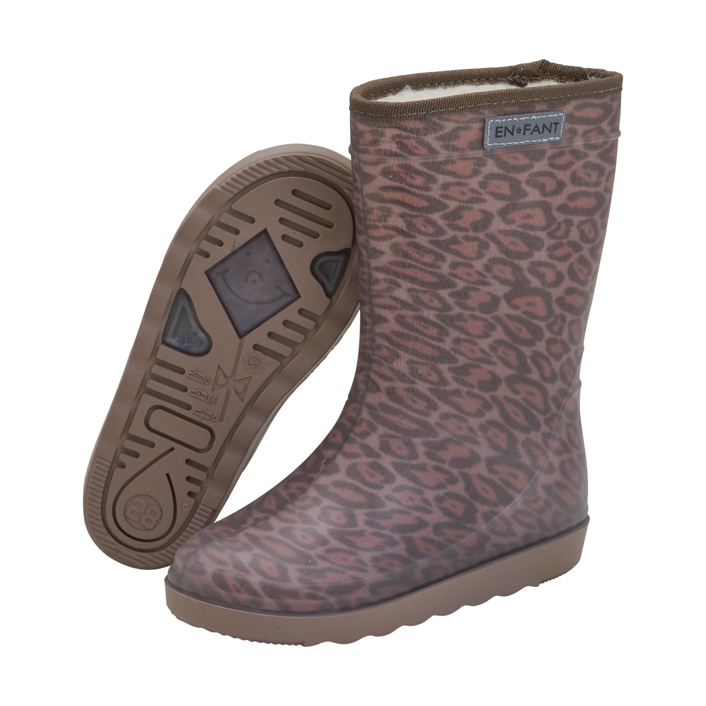 En Fant Thermo Boots Pine Bark Print Kids