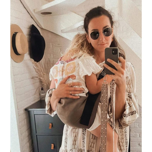 Wildride Carrier Peuterdraagzak Coffee