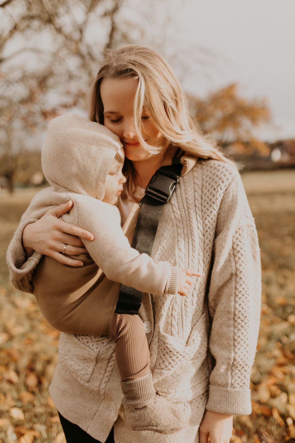 Wildride Carrier Peuterdraagzak Camel Linen