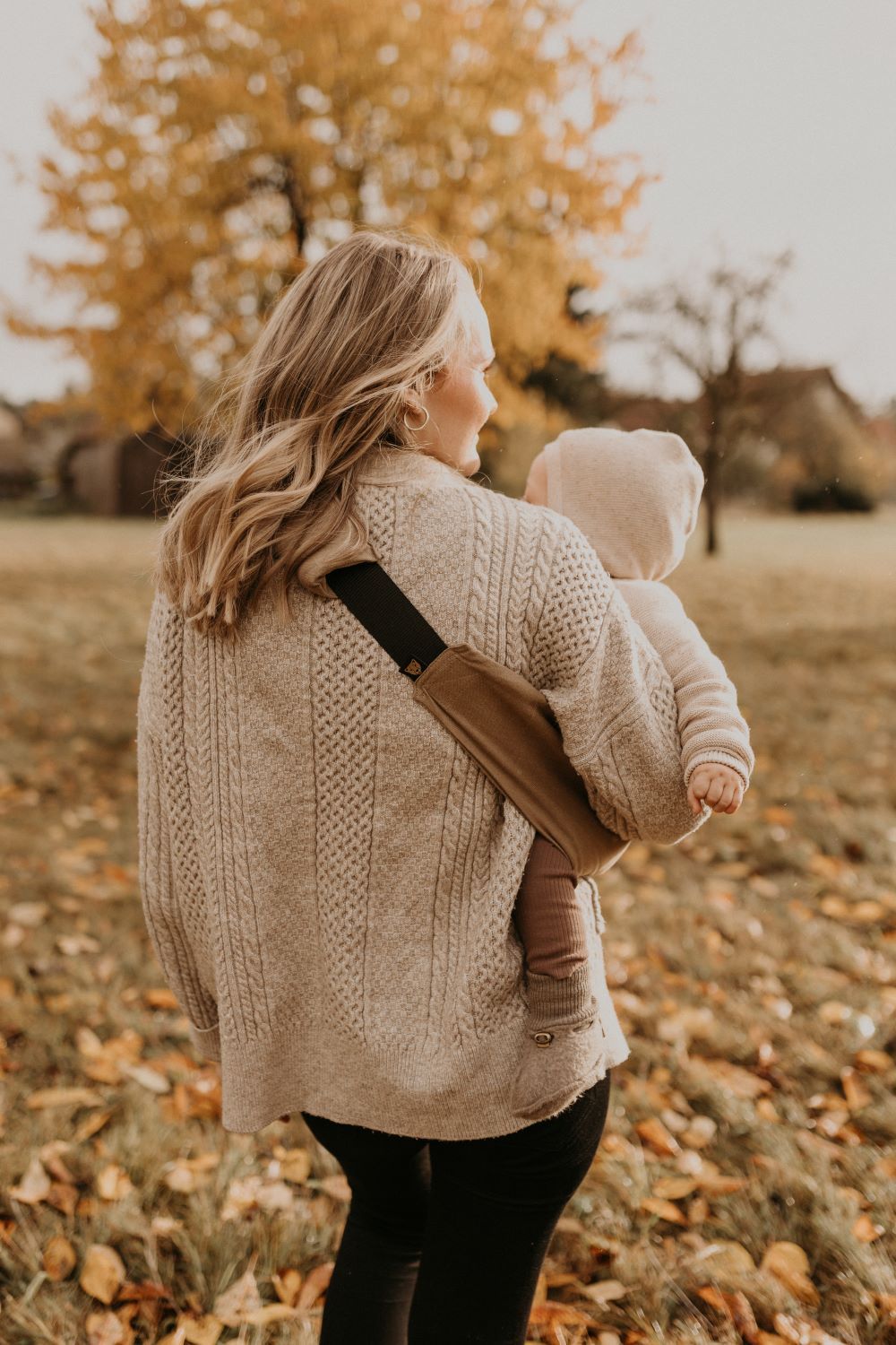 Wildride Carrier Peuterdraagzak Camel Linen