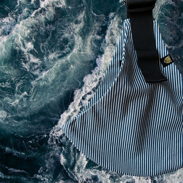 Wildride Carrier Peuterdraagzak Indigo Stripes