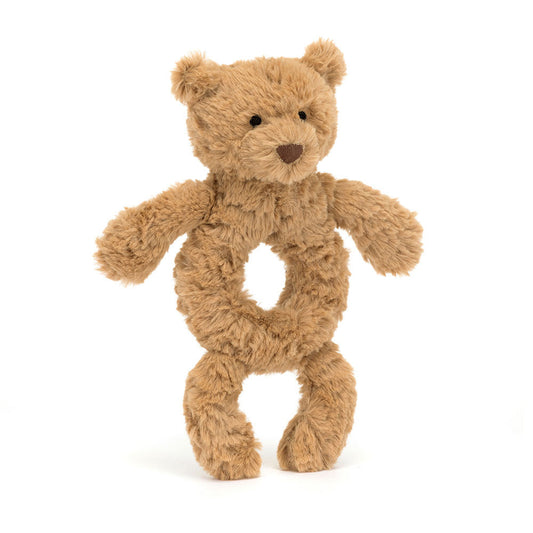 Jellycat Knuffel Bartholomew Bear Ring Rattle