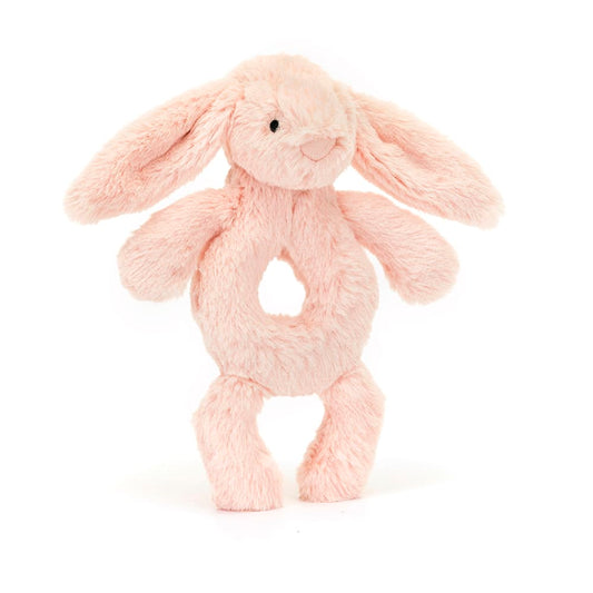 Jellycat Knuffel Bashful Blush Bunny Ring Rattle