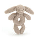 Jellycat Knuffel Bashful Beige Bunny Ring Rattle