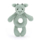 Jellycat Knuffel Bashful Dragon Ring Rattle