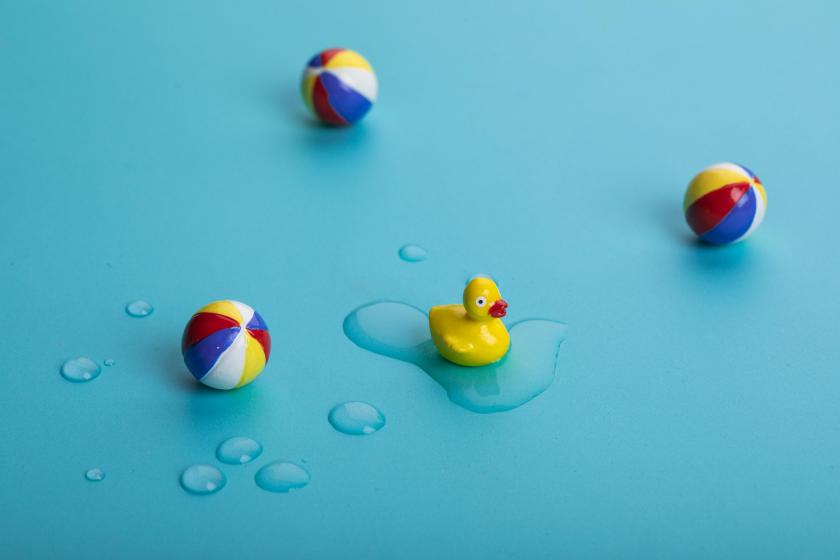 Petit Boum Sensorische Fles Eend