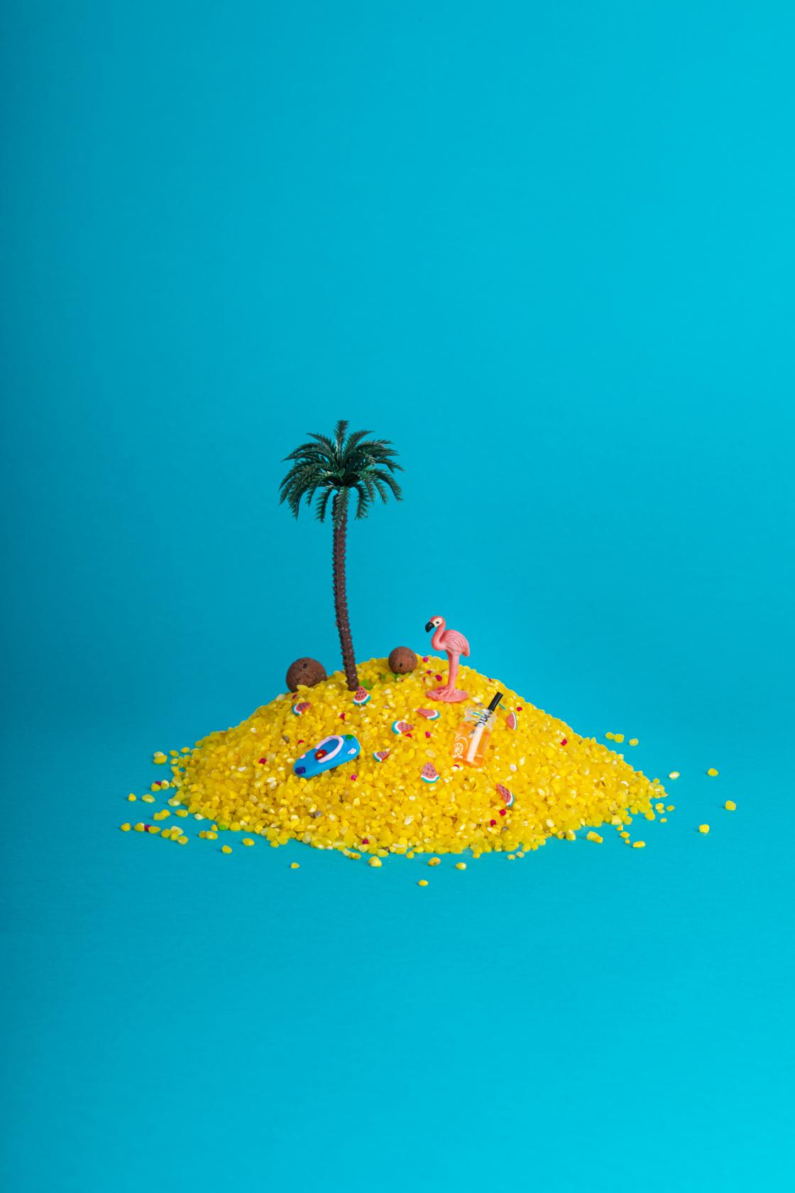 Petit Boum Sensorische Fles Flamingo