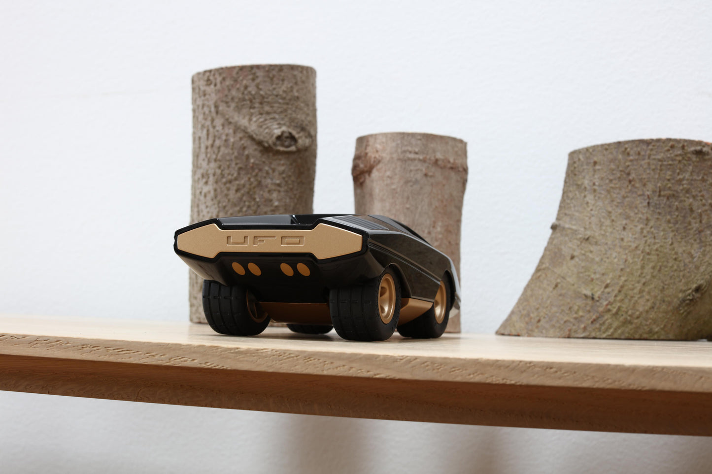 Playforever Speelgoedauto UFO Cannone Zwart