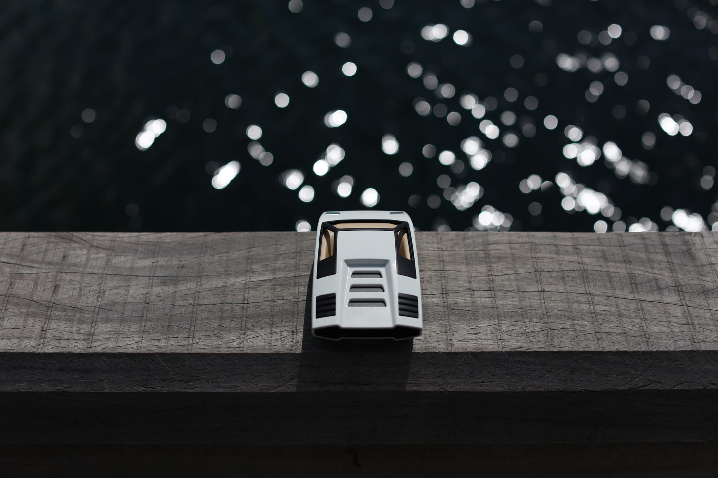 Playforever Speelgoedauto UFO Colomba Wit