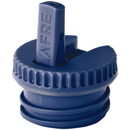 Blafre dop met tuit donkerblauw