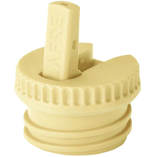 Blafre dop met tuit lichtgeel