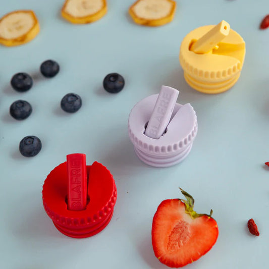 Blafre dop met tuit lila