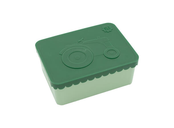 Blafre lunchbox tractor donkergroen (1 compartiment)