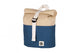 Blafre Roll-top rugzak 1-4 jaar blauw + beige