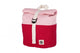 Blafre Roll-top rugzak 1-4 jaar rood + roze
