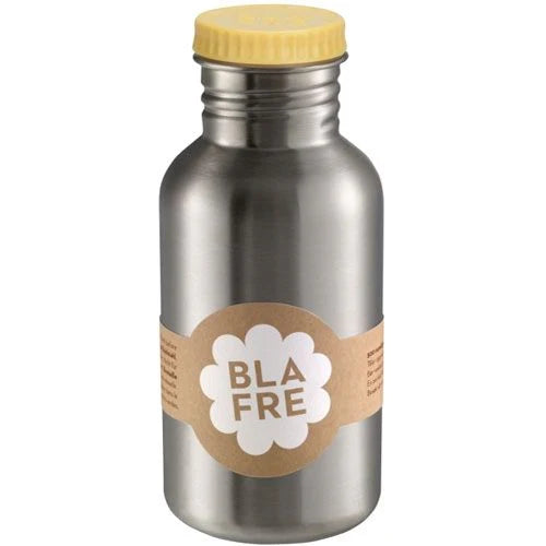 Blafre drinkfles RVS lichtgeel 500 ML