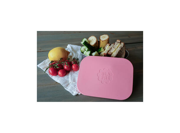 Blafre RVS lunchbox roze
